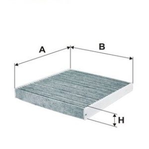 POLEN FİLTRESİ GOLF VII-A3-LEON-OCTAVIA 1.2 TSİ-1.4 TSİ-1.6 TDİ-2.0 TDİ 12 235x252x30