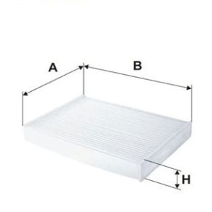 POLEN FİLTRESİ DACIA DOKKER 12 LODGY 12 RENAULT EXPRESS 21 1.2TCe 1.3TCe 1.5dCi 1.6 272775340R-272772621R