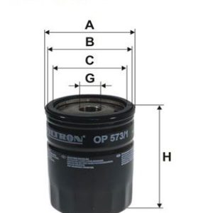 YAĞ FİLTRESİ MITSUBISHI COLT VI/COLT CZ3/CZC/CZT Z30 1.5 DİD 95HP 08/04-12/08 MN960320