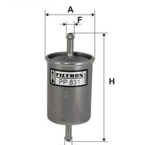 YAKIT FİLTRESİ SKODA FELICIA 1.3-1.6 95-01 004312114-6U0201511D