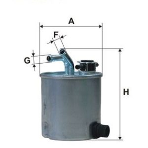 YAKIT FİLTRESİ NISSAN PATHFINDER 2.5 DCİ 174HP 05 16400EC00A