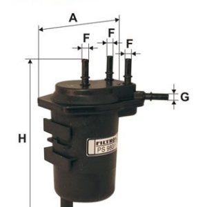 YAKIT FİLTRESİ MEGANE II 02 08 SCENIC II 03 1.5dCi DELIKSIZ