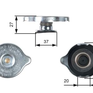 RADYATOR YEDEK SU DEPO KAPAGI MERCEDES W124 W201 W202 W210 W126 W140 W461 W463 W638 A1245000406