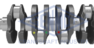 KRANK MİLİ HYUNDAI ACCENT ERA 1.6L G4ED benzinli 06-10 / KIA CERATO 04- 2311126100-1