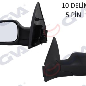 DIŞ DİKİZ AYNASI SOL MEGANE 02 ELEKTRİKLİ ISITMALI ASFERİK 5 FİŞ VM-138EHAL