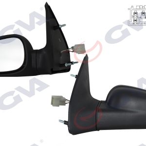 DIŞ DİKİZ AYNASI SOL CLIO 94-98 ELEKTRİKLİ ISITMALI DÜZ CAM 5 FİŞ VM-126EHL 7701367440