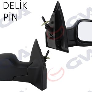 DIŞ DİKİZ AYNASI SAĞ CLIO 06 MEKANİK ISITMALI SENSÖRLÜ KONVEKS 2 FİŞ VM-6136SR