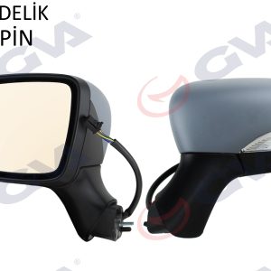 DIŞ DİKİZ AYNASI SOL CLIO 17 ELEKTRİKLİ KATLANIR ISITMALI SİNYALLİ ASTARLI ASFERİK VM-6126EBPAL 963024349R-963028832R
