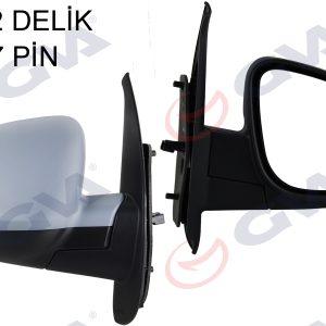 DIŞ DİKİZ AYNASI SAĞ KANGOO-CITAN 13 ELEKTRİKLİ ISITMALI SENSÖRLÜ ASTARLI ASFERİK 7 FİŞ VM-6132EHPASR