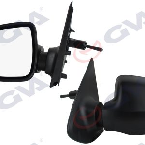 DIŞ DİKİZ AYNASI SOL SANDERO STEPWAY 12 MEKANİK SİYAH KAPAK KONVEKS VM-6804L