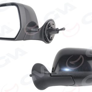 DIŞ DİKİZ AYNASI SOL DUSTER 11 MEKANİK ASTARLI SİYAH KONVEKS VM-6802PL