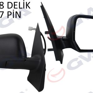 DIŞ DİKİZ AYNASI SAĞ DOKKER-LODGY 12 ELEKTRİKLİ ISITMALI KONVEKS 7 FİŞ VM-6803EHSR