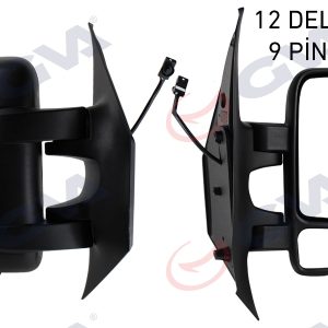 DIŞ DİKİZ AYNASI SAĞ MASTER-MOVANO 10 ELEKTRİKLİ ISITMALI SİNYALLİ SENSÖRLÜ KONVEKS