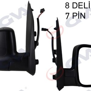 DIŞ DİKİZ AYNASI SAĞ FIORINO-BIPPER-NEMO 07 ELEKTRİKLİ ISITMALI SENSÖRLÜ KONVEKS 7 FİŞ VM-6115EHSR
