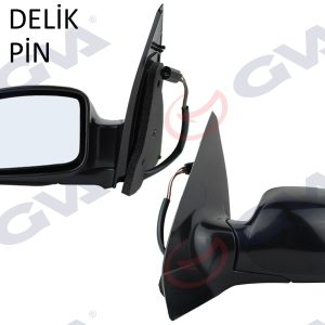 DIŞ DİKİZ AYNASI SOL FOCUS 98 ELEKTRİKLİ ISITMALI KONVEKS 5 FİŞ VM-319EHL 98AB17683HS-1347112