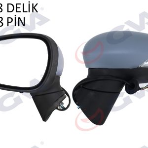 DIŞ DİKİZ AYNASI SOL FIESTA 08 14 ELEKTRİKLİ ISITMALI SİNYALLİ KONVEKS 8 FİŞ VM-6313EBL C1BB17683DB-1542172-1594585