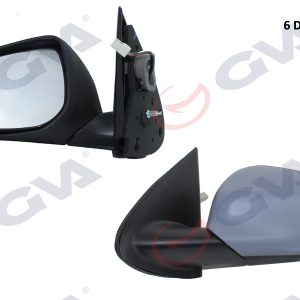 DIŞ DİKİZ AYNASI SOL C-ELYSEE-301 13 ELEKTRİKLİ ISITMALI ASTARLI KONVEKS 5 FİŞ VM-512EHPSR