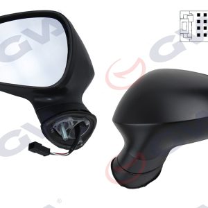 DIŞ DİKİZ AYNASI SOL IBIZA 08 ELEKTRİKLİ ISITMALI KONVEKS ASTARLI 5 FİŞ VM-364EHPL 6J1857507HGRU