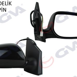 DIŞ DİKİZ AYNASI SAĞ COROLLA 08 ELEKTRİKLİ ISITMALI ASTARLI KONVEKS 5 FİŞ VM-6263NEHPR