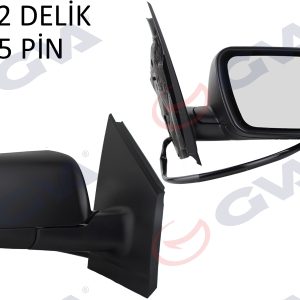 DIŞ DİKİZ AYNASI SAĞ POLO 02 ELEKTRİKLİ ISITMALI ASFERİK 5 FİŞ VM-194EHR 6Q1857508G01C