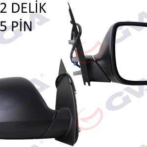 DIŞ DİKİZ AYNASI SAĞ TRANSPORTER T6 CARAVELLE 10 ELEKTRİKLİ ISITMALI KONVEKS 5 FİŞ VM-6196EHR 7E1857507CA9B9-7E1857528F9B9-7E1857