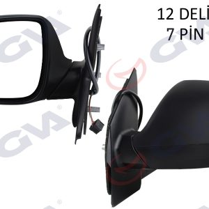 DIŞ DİKİZ AYNASI SOL TRANSPORTER T6 CARAVELLE 10 ELEKTRİKLİ ISITMALI KATLANIR ASFERİK 7 FİŞ VM-6196EBAL