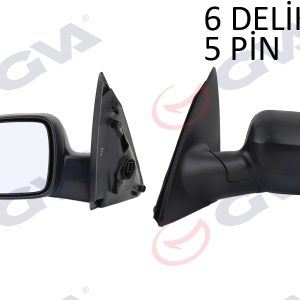DIŞ DİKİZ AYNASI SOL CORSA C 01 ELEKTRİKLİ ISITMALI ASFERİK 5 FİŞ VM-200EHAL 1428304