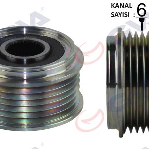 ALTERNATÖR KASNAĞI FOCUS 01-04 -FOCUS II 04- -MONDEO IV 07- -CONNECT 02- 1.8TDCI