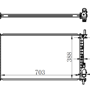 MOTOR SU RADYATORU CONNECT 1.8TDCI 75PS 90PS 110PS 02 KLIMALI 2 SIRA AL PL 4T168005GA-8T168005BB-1365996