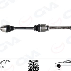 ÖN AKS SAĞ RENAULT MEGANE II BM0/1.CM0/1 2.0 M-T 02-08 7701352552-7711134419-8200197978