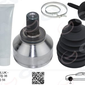 ÖN AKS KAFASI DIŞ SAĞ-SOL FOCUS II 03 11 C MAX 2.0TDCI 03 10 VOLVO S40 II 07 10 V50 07 10 T5