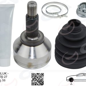 ÖN AKS KAFASI DIŞ SAĞ-SOL MONDEO III 2.0TDCI-2.0 BENZ. 00 07 1S7W3B413DA-4106372