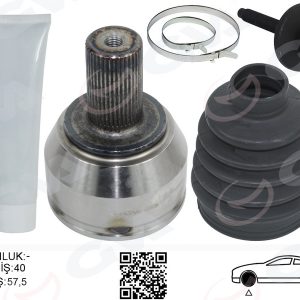 ÖN AKS KAFASI DIŞ SAĞ-SOL MONDEO 1.6 BENZINLI 07 14