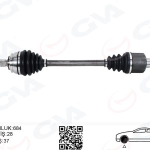 KOMPLE AKS SOL ON PSA 3008 1.5 -1.6 BlueHDI M-T 16- 5008 II 1.5 HDI-1.6 HDI M-T 14- C4 PIC. 1.6 HDI M-T 13- C5 AIRCROSS 1.5 HDI M-T 19-