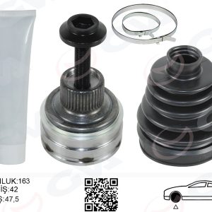 AKS KAFASI KÖRÜKLÜ SET DIŞ A4-A5-Q5 2.0TDI 2008