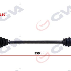 KOMPLE AKS SAĞ VECTRA B 1.6İ-1.8İ-2.0İ 95-03 ABS Lİ 29 DİŞ 959mm