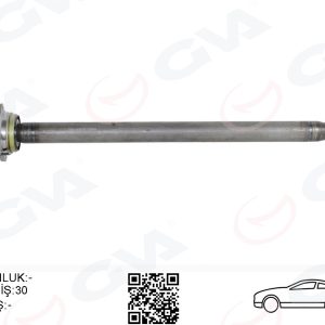 AKS MILI ARKA SAG KALIN UZUN 892mm MERCEDES SPRINTER B906 . VW CRAFTER 30-35-50 Z:29-30 PORYALI