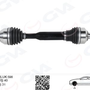 ÖN AKS KOMPLE SOL VOLVO XC60 I 10 15 D3-D4-T5-T6 XC60 II 15 D4 OTOMATİK ŞANZIMAN 8 VİTES