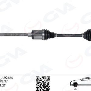KOMPLE AKS ÖN SAĞ BMW X3 F25 X4 F26 880MM