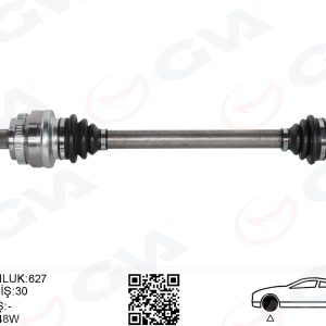 KOMPLE AKS ARKA SOL BMW X3 E83 04 627MM 31217540115-33213428179