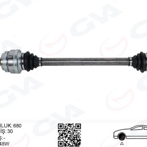 KOMPLE AKS ARKA SOL BMW X3 E83 04 680MM 33217540116-33213428180