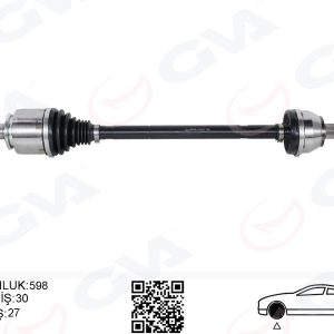 KOMPLE AKS ARKA SOL DEFENDER L663 DISCOVERY 5 L462 R.R 4 VOGUE L405 R.R SPORT 2 L494 837MM