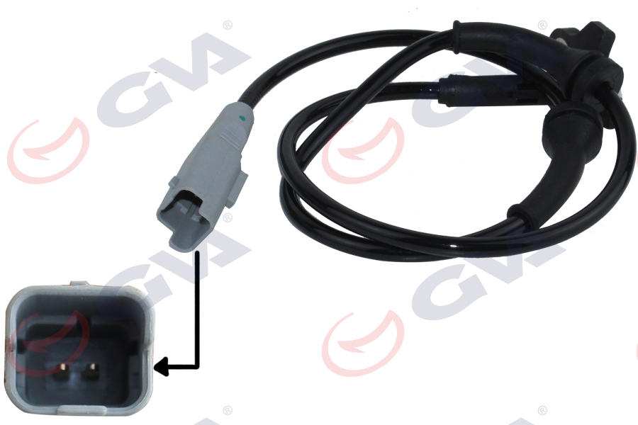 ABS SENSÖRÜ ÖN PARTNER-BERLINGO 1.6HDI 08- 4545.E7