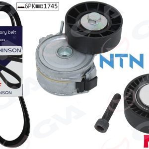 ALTERNATÖR GERGİ KİTİ KÜTÜKLÜ C5 01-04 -XANTIA 99-03 -P206 00 P406 98-04 -P607 2.0HDİ K026PK1745 5750.GF-5751.87-5751.89-1229448