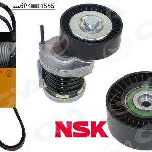 ALTERNATÖR GERGİ KİTİ AMAROK- TRANSPORTER T6 CAAA-CAAB-CCHA-CFCA-CAAD 2.0TDI 10-15 6PK1555 044903137G-038903315T-03G145276