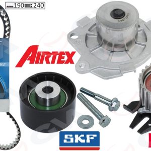 DEVİRDAİMLİ EKSANTRİK GERGİ KİTİ 190x240 BRAVO 96 DOBLO 01 MAREA 99-02 -IDEA 04 1.9JTD KTB317 TEFLONLU KAYIŞ