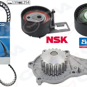 DEVİRDAİMLİ TRİGER SETİ 139x254 PSA 207 06- 208 12- C3 10- FIESTA IV 10- 1.4 HDİ EURO5 1608747680 0831.W3 1703348 1201.G8