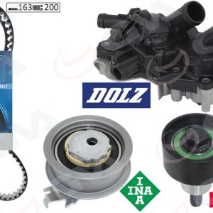 DEVİRDAİMLİ EKSANTRİK GERGİ KİTİ POLO-GOLF7-PASSAT-A3-LEON 1.2 TSI-1.4 TSI 13 4 ÇIKIŞLI CJZA-CJZB- CYVA-CYVB-CMBA 04C109244D-04E109479A-04E198119