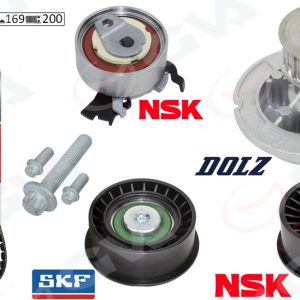 DEVİRDAİMLİ EKSANTRİK GERGİ KİTİ 162x200 ASTRA G 1.4 1.6 16V 98-05 VECTRA C 1.6 CORSA C 1.4 1.6