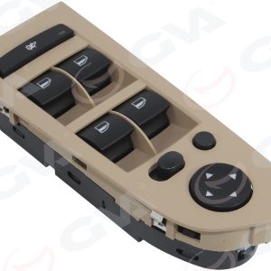 CAM AÇMA ANAHTARI ÖN SOL BEJ ÇERÇEVELİ KARARTMALI KATLAMALI AYNA BMW E90 LCI